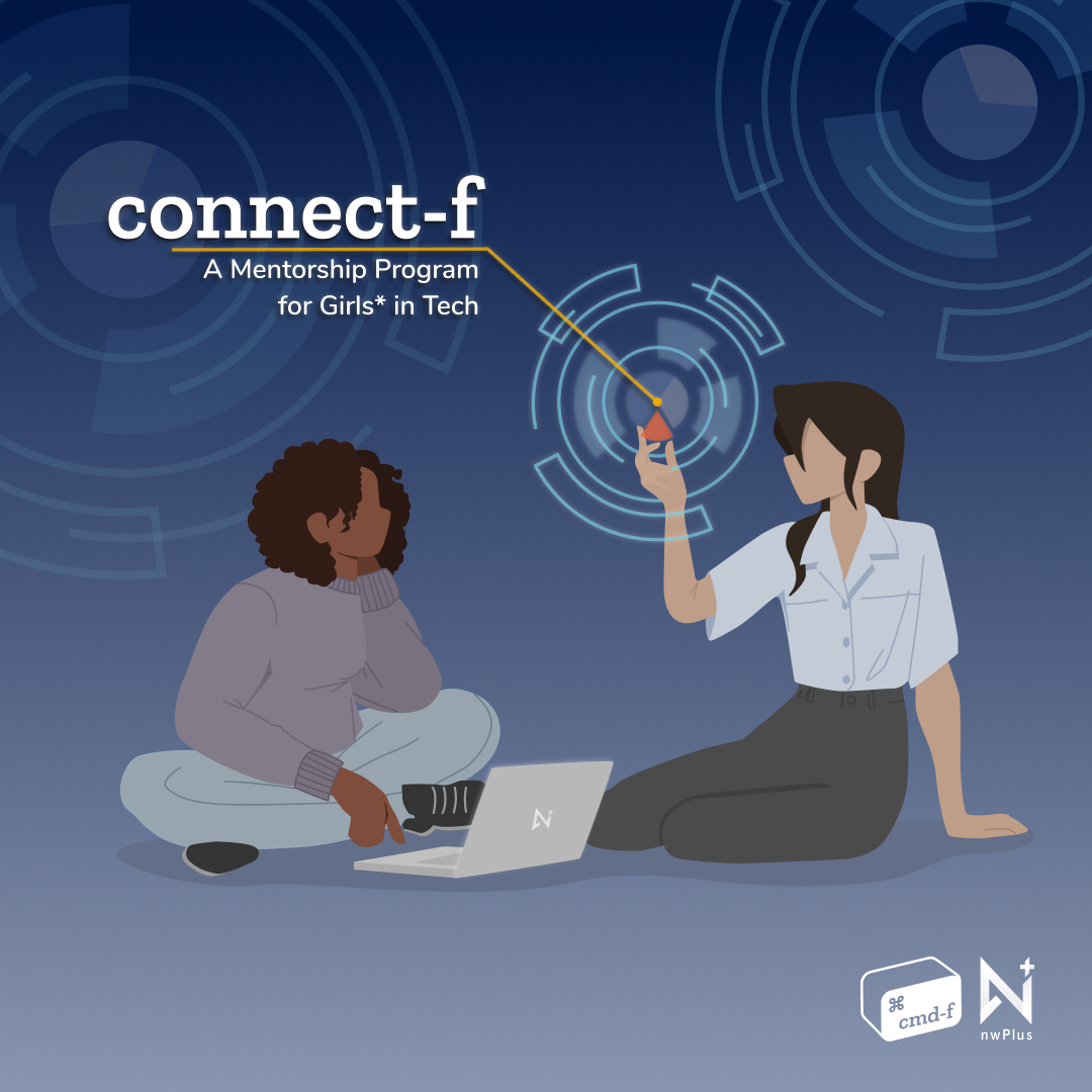 connect-f mentorship program launch graphic